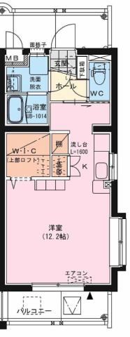 パラシオ末広の間取り写真