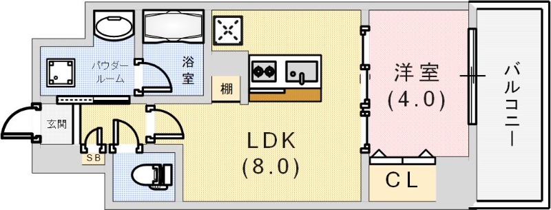 Sector Portの間取り写真