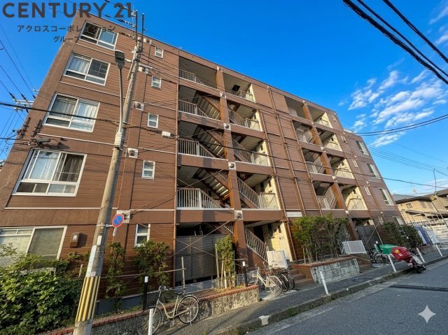 建物外観　モニター付きインターホンで安心です♪