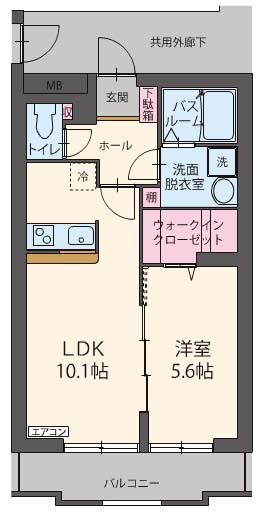 サンフィールド　ウエストの間取り