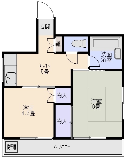 春美マンションの間取り