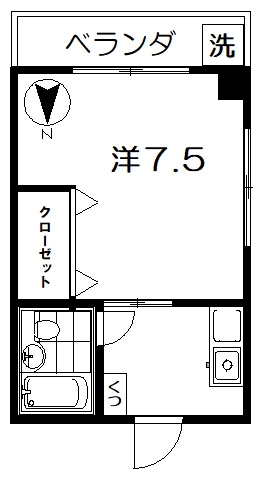 外村ビルの間取り写真