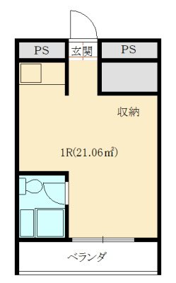 ハイツみゆきの間取り