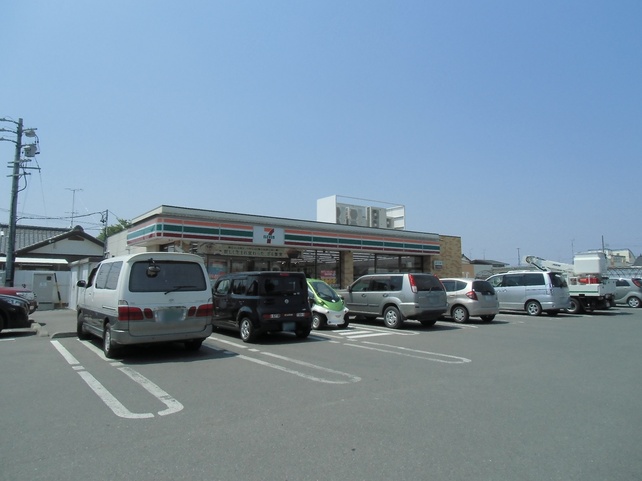 コンビニ　セブンイレブン浜北横須賀店（コンビニ）まで419m