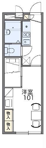 レオパレスサンライズの間取り