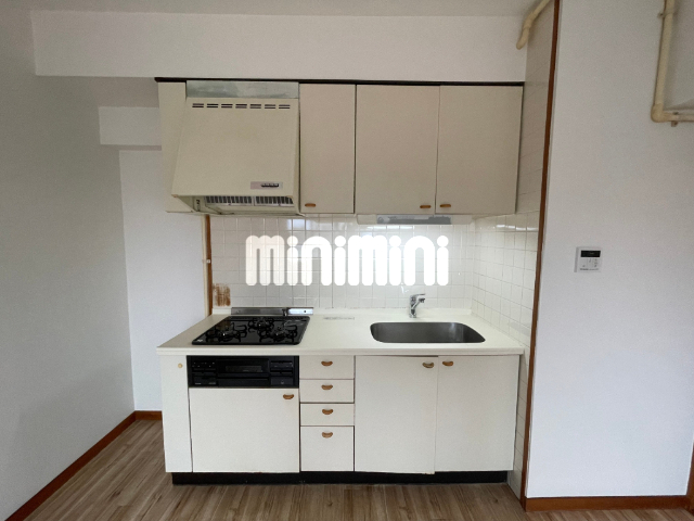 キッチン　グリル付きの大きなキッチンです