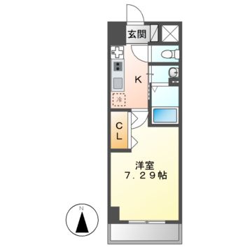 ＥＳＴＡＣＩＯＮ　ＫＡＮＡＹＡＭＡ　ＷＥＳＴ・ＥＡＳＴの間取り