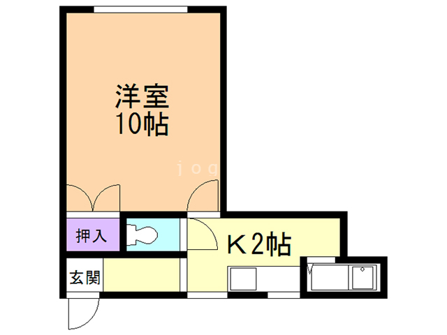 中島ハイムの間取り