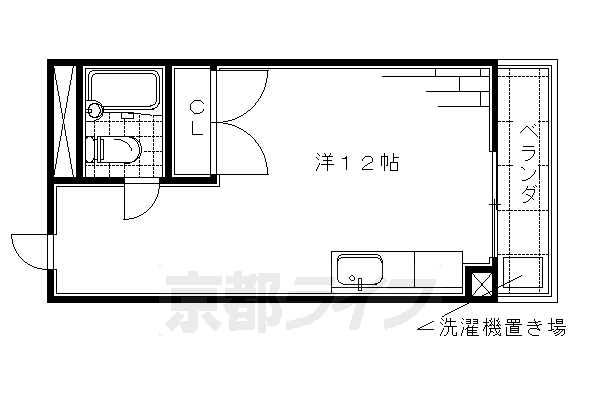 【プレアール伏見深草IIの間取り】