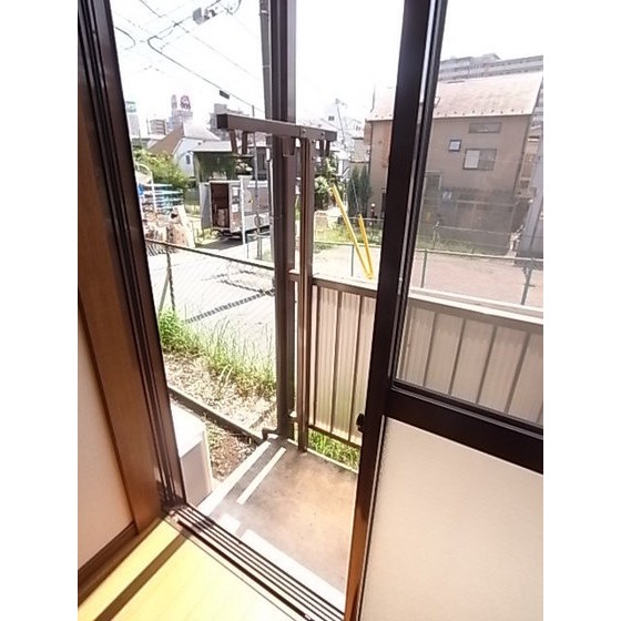 眺望　前は公園