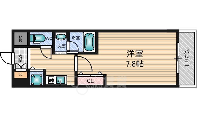 シャインビュー淡路の間取り