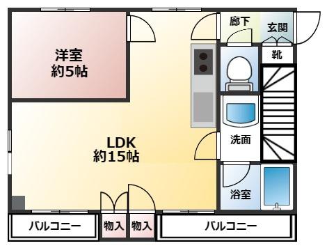 ウィスダム横浜の間取り