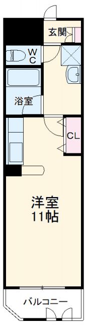 プリミエール大和通の間取り