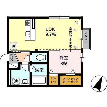 コージイ　コートの間取り