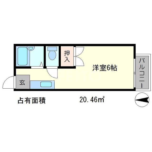 チェリーハイツの間取り