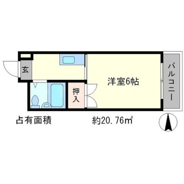 サンライズヒガシラの間取り