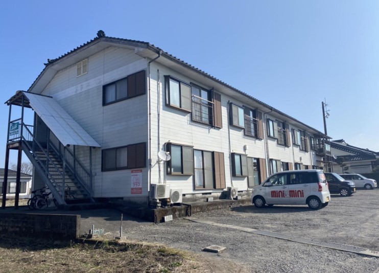 横尾アパートの建物外観