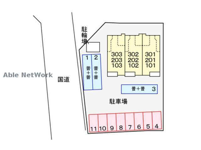 【蒲郡市清田町のアパートのその他】