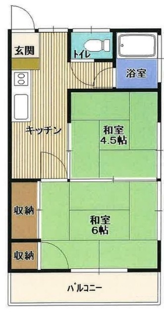 西銀ハウスの間取り