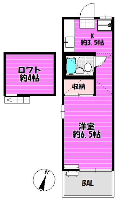 ノワールの間取り写真