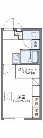 レオパレス宝の間取り