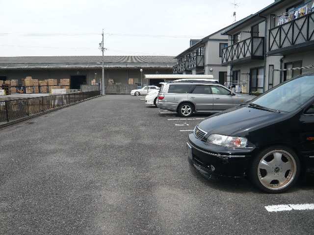 【ツインタウン木曽川の駐車場】