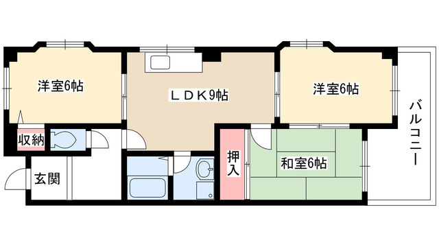 サンテラス葵の間取り