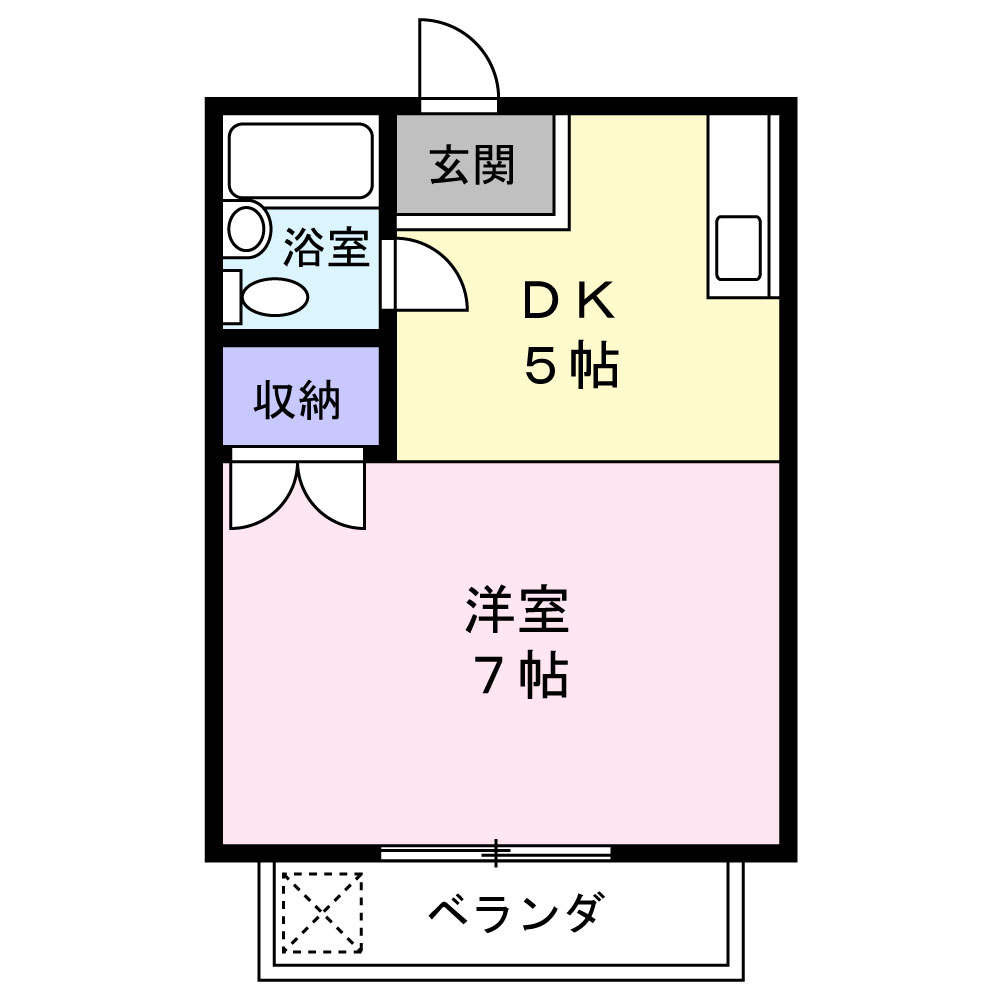 ヴィラタウン大高の間取り