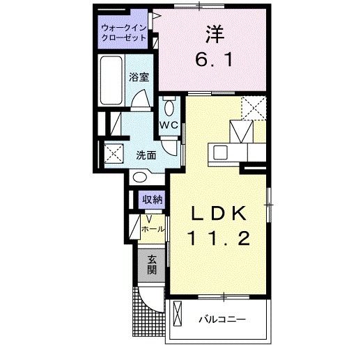 サンリット　上張　IIの間取り