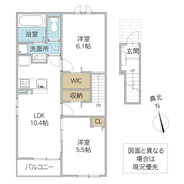 グラースSAM IIIの間取り