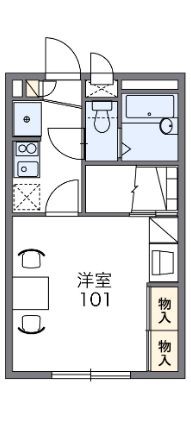 カリーハイツの間取り