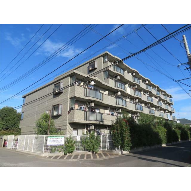 【松戸市胡録台のマンションの建物外観】