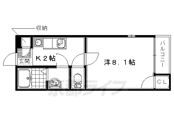 レオネクスト若文の間取り