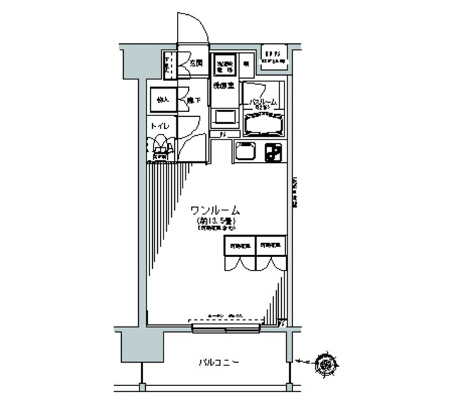 パークキューブ板橋本町の間取り