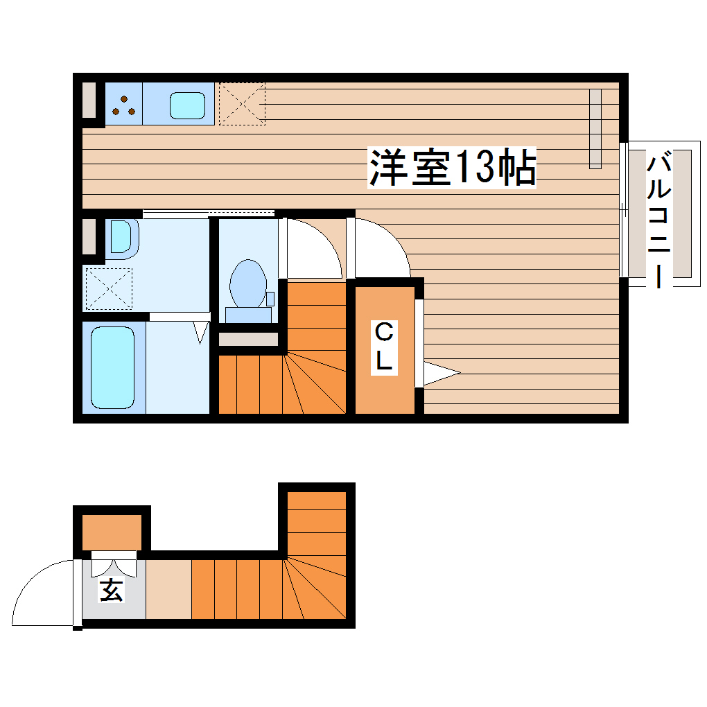 コート小田原の間取り