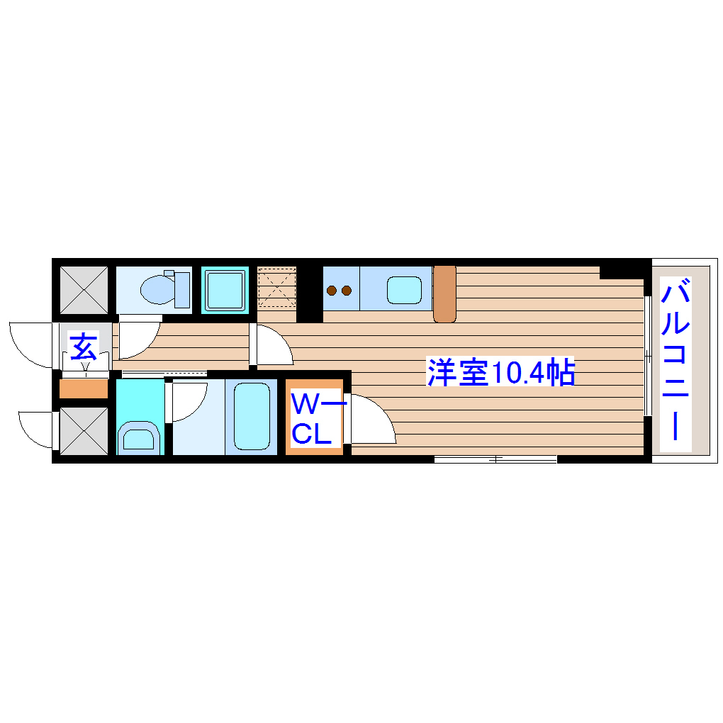 プラウドフラット河原町の間取り