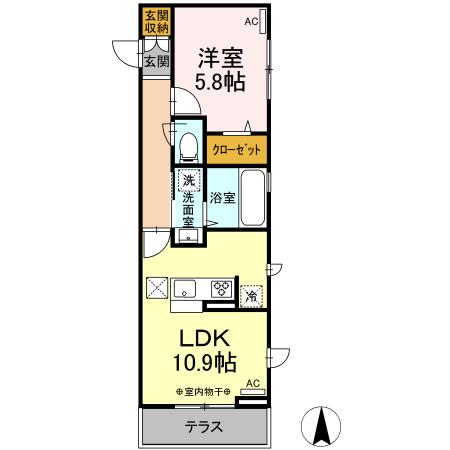 TKハイムの間取り