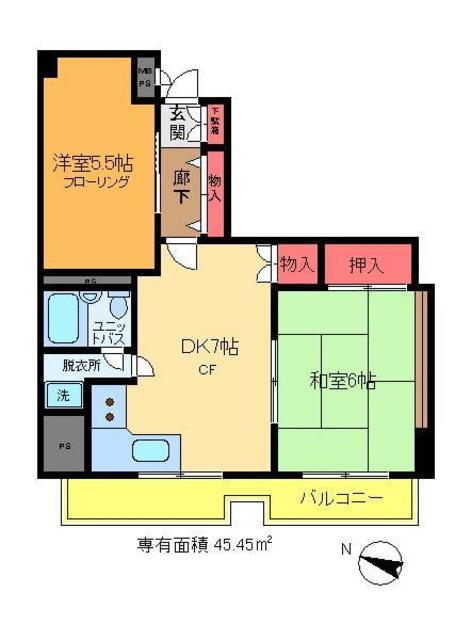 柴又ＳＴマンションの間取り