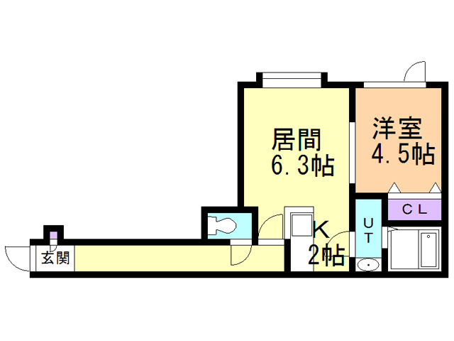 アスリートの間取り