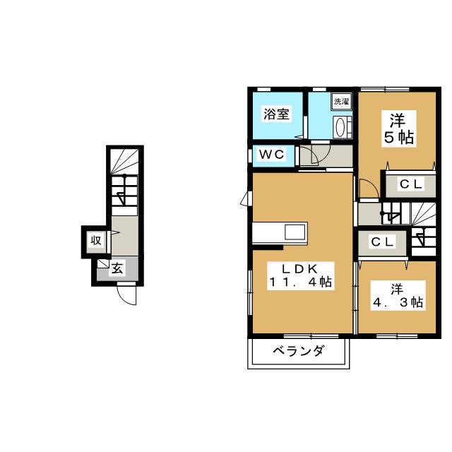 ｊｏｙｆｕｌ国見ヶ丘の間取り