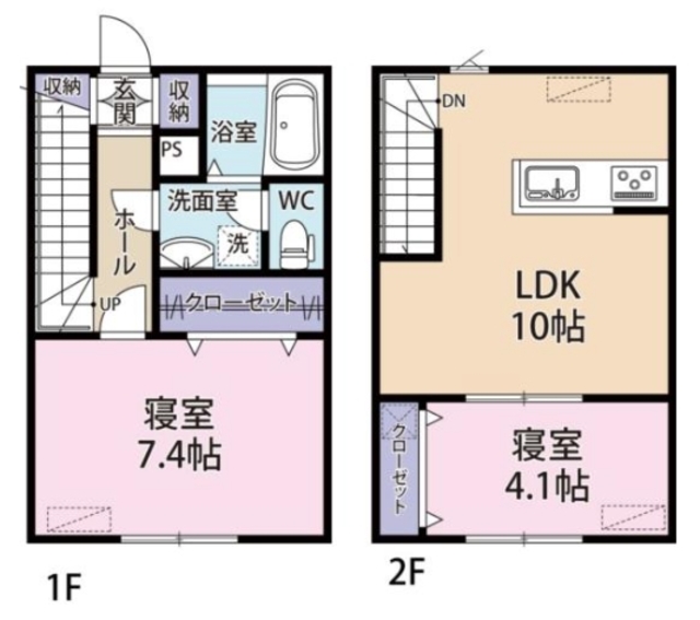 Grand Reve C棟の間取り