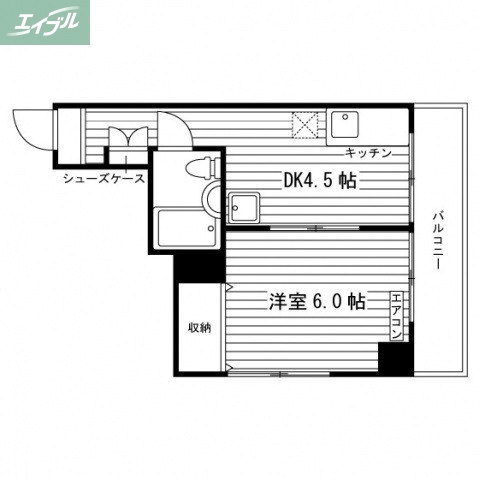 グレイス岡山の間取り