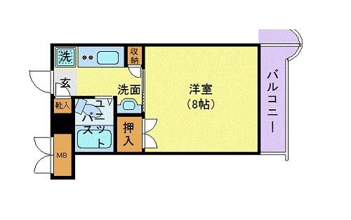 ウインベルソロ狛江の間取り