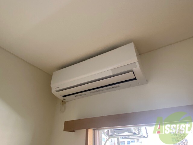 その他設備　エアコンが付いていますので寒暖対策もばっちり。