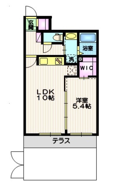 朝日リゾートの間取り