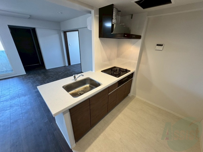 キッチン　システムキッチンなので、すぐお料理に使えます！