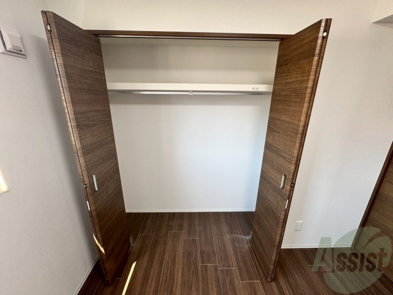 収納　収納を開けてみました！たくさん入りそうですね～