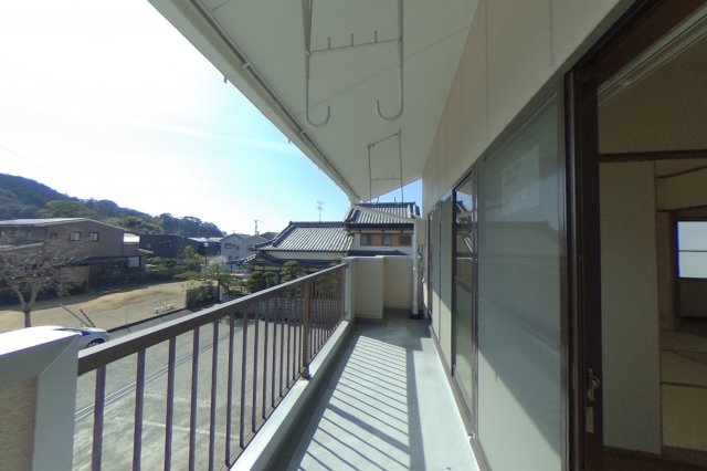 バルコニー　2021年3月撮影