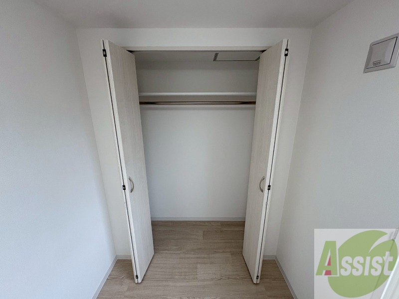 収納　収納もバッチリあるのでお部屋が片付きますよ！