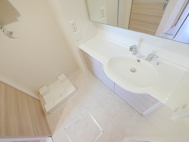 洗面設備　洗面所です